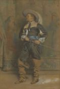 George Goodwin Kilburne (British, 1839-1924) A cavalier
