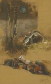 ▲ Hubert de Watrigant (French, b.1954) 'Impression du Matin'