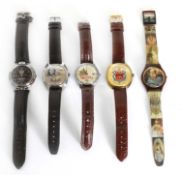 A collection of five Russian wristwatches,