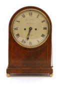 A regency mantle clock by James McCabe, London, early 19th century,