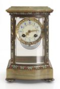 A French mantel clock, circa 1900,