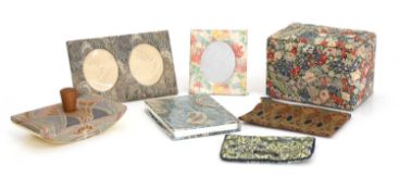 A collection of Liberty print items,