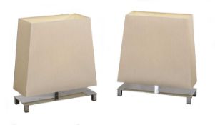 A pair of Contardi table lamps, of modern manufacture,