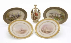 A collection of Royal Worcester porcelain, early 20th century,