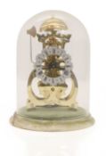 A Thwaites & Reed Athenase skeleton clock,