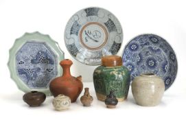 A collection of South Asian ceramics, 16th century and later,