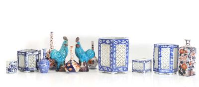 A collection of Chinese porcelain, 19th-20th century,