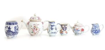 A collection of Chinese export porcelain, 18th century,