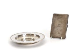 A silver Armada dish,