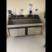 STERIS FLEXMATIC DUAL SCRUB SINK (QTY 1)