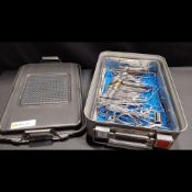 V. MUELLER GENERAL SURGICAL HAND INSTRUMENT TRAY (HAND TRY SET #1) - SCISSORS, FORCEPS,