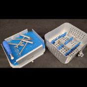 ORTHOPEDIC IMPLANT DRIVER/BROACH HANDLE SET IN STERILIZATION CASE (QTY 1)