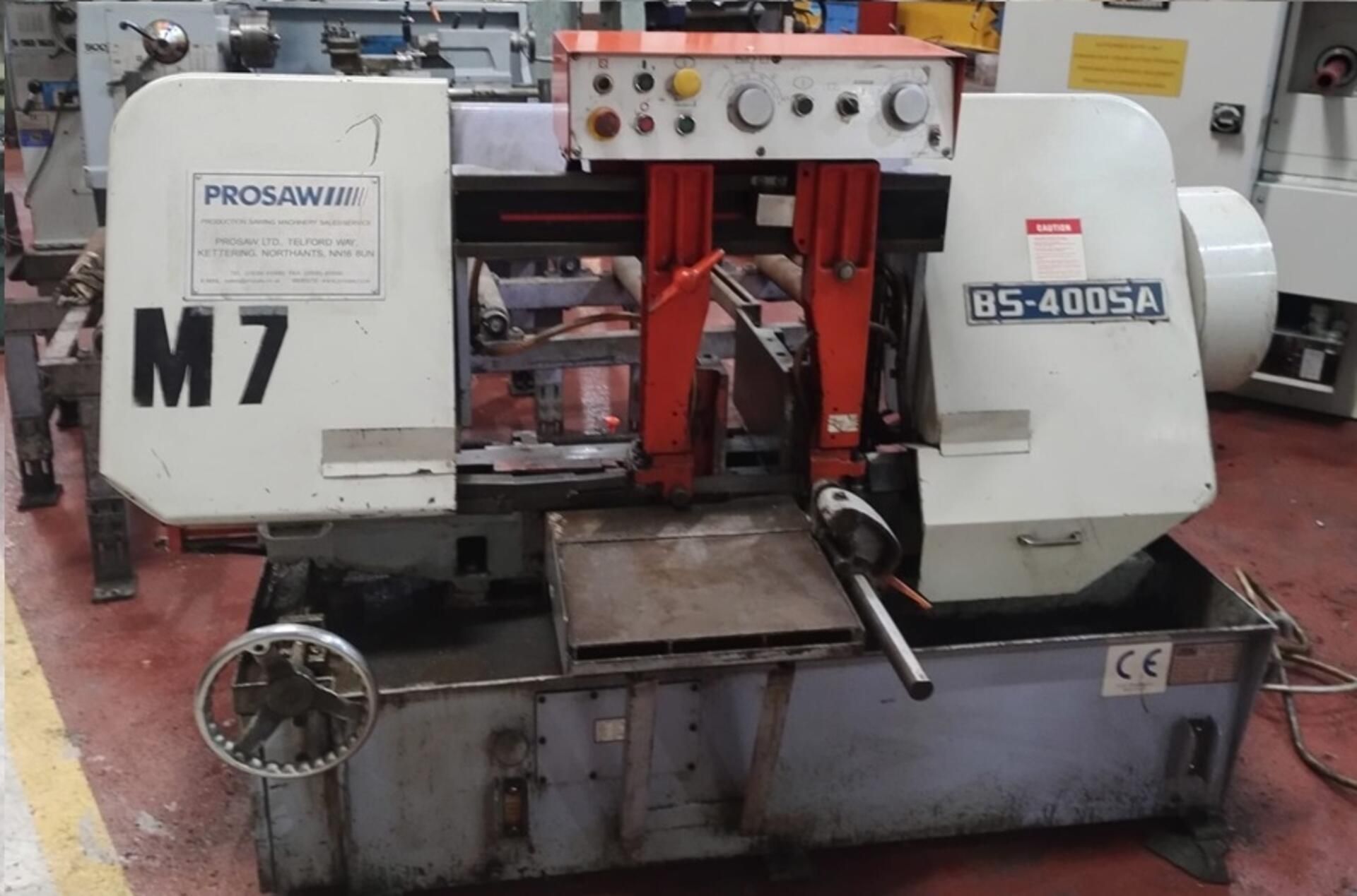 MEGA BS-400 Semi – Automatic Horizontal Bandsaw