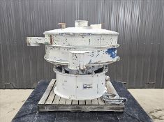 Sweco Vibrating Screen, 48'',manufacturer: Sweco, model: 1S48C886, serial no. IS4S-570-48, motor: