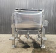 400 Gal Feldmeier Ribbon Blender,interior blender dimensions: 60'' wide x 43'' long x 51'' deep,
