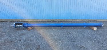 Screw Conveyor, 8" Diameter X 224'' Long,year of manufacture: 2023, unused, never put into