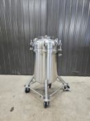 Feldmeier 60 Gallon Tank (Vessel), 316L Stainless Steel, Full Vacuum,manufacturer: Feldmeier,