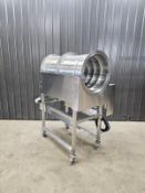 Coating Pan Drum Tumbler, 24" Diameter X 48" Long,output RPM 0 to 16 approx., interior dimensions: