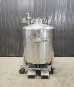 275 Gallon Tank (Vessel), 316 Stainless Steel,interior dimensions: 46'' diameter x 40'' straight