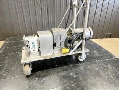SPX Rotary Lobe Pump, Model R2, 3 HP,manufacturer: spx, model: r2, inlet & outlet: 1'' tri clamp,