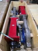 (2) Elite Valve Knife Gate Valves, mod. E5600, Psi rating 290, approximately 12 inch diameter,