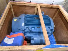 WEG Nema Premium W22 Motor, 150 hp, crate dimensions, 65 inch length x 38 inch width x 38 inch