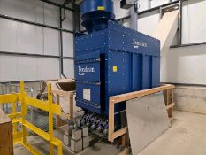 Donaldson Torit Standalone, Continuous-Duty Industrial Dust Collector, mod. DLMC 1/2/15, ser no.
