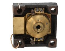 A Whitfield Brass Safe Lock, numbered A13106, no key