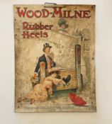 Wood-Milne Advertising Showcard