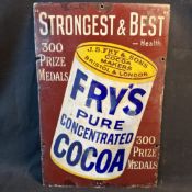 J.S. Fry & Sons Enamel Advertising Sign