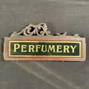 Apothecary Verre Eglomise Glass Sign