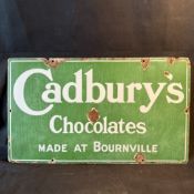 Cadbury's Enamel Advertising Sign