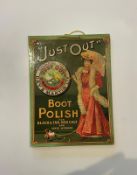 Just Out Day & Martin Ltd Advertising Showcard