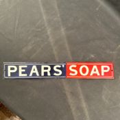 Pears' Soap Enamel Advertising Sign