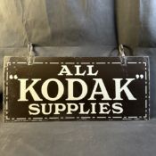 Kodak Enamel Advertising Sign