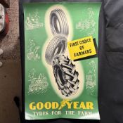 Goodyear Advertising Poster