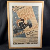 International British Empire Trophy Race Donington Park Poster