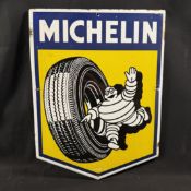 Michelin Enamel Advertising Sign