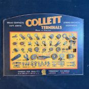Collett Terminals Salesman's Display Board