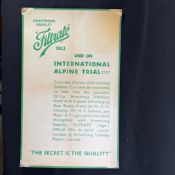 Filtrate Oils and Armstrong Siddeley Motors Advertisement Showcard