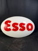 Esso Perspex Sign Moulded Plastic