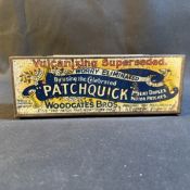 Woodgate Bros Patchquick Patent Duplex Motor Patches Tin