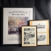 Group of Automotive Themed Prints and Exhibition Posters