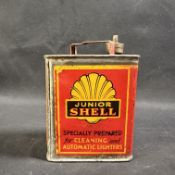 Junior Shell Lighter Fluid and Cleaning Spirit Tin