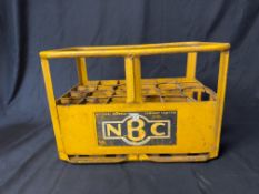 National Benzole Company Oil Bottle Crate