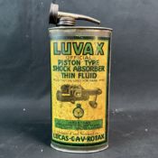 Luvax Official Piston Type Shock Absorber Thin Fluid Oval Can