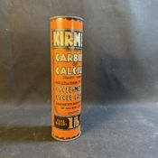 Kirmer Carbide of Calcium Metal Cycle Lamp Tin