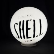 Sealed Shell Glass Petrol Pump Globe