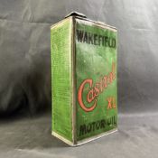 Wakefield Castrol XL One Gallon Motor Oil Tin