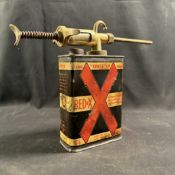 Redex Oil Additive Tin with Brass Dispensing Pump